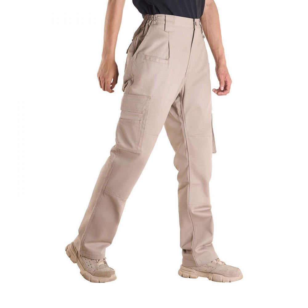FR Pants for Men Flame-Resistant Cargo Pants Multi-Pockets XL Size Khaki
