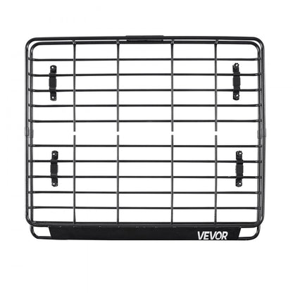 Roof Rack Cargo Carrier Basket 1095x1270x105 mm Car Top Luggage Holder