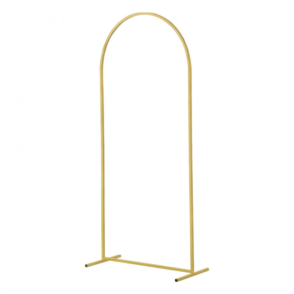 VEVOR Metal Arch Backdrop Stand Set of 3 Stand with Case Connection for Wedding