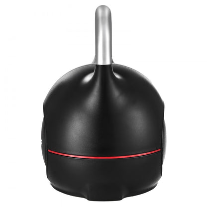 VEVOR Adjustable Kettlebell with 7 Weight Levels 2/5/8/11/14/17/20 kg (Black)