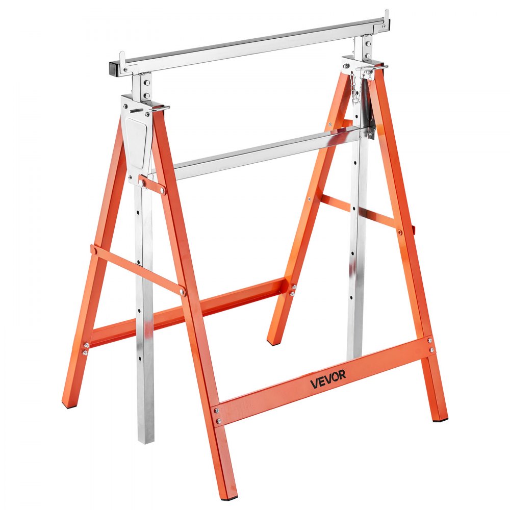 Saw Horses 2 Pack Work Bench Heavy Duty 199.6 kg Load Adjustable Height