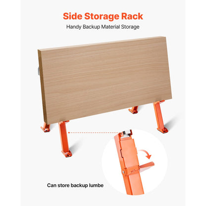Saw Horses 2 Pack Work Bench Heavy Duty 816.5 kg Load Adjustable Height
