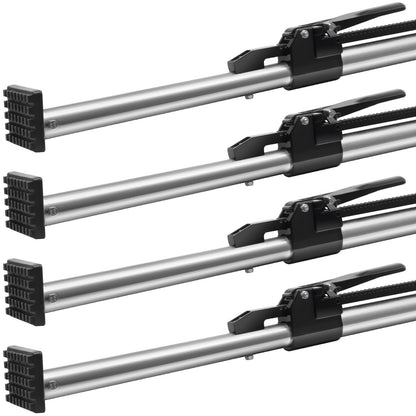 VEVOR Cargo Bar, Ratcheting Cargo Bar Adjustable from 89" to 104", Heavy-duty Steel