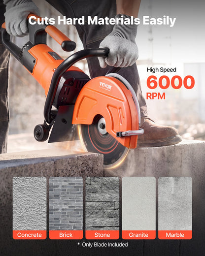 Diamond Blades 306 mm, 3-Pack Concrete Saw Blade Set, 25.4 mm Arbor, High-Hardness Diamond Segments, 65Mn Steel Core, Dry Wet Cutting, Clean Edges for Concrete, Masonry, Brick, Stone, Granite