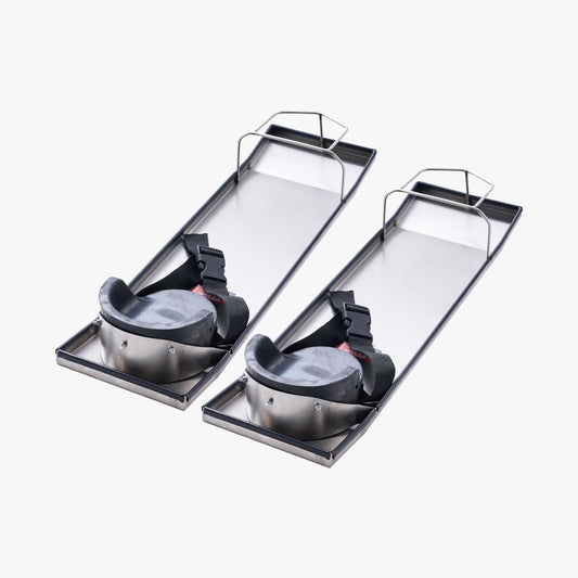 VEVOR 76.2cmx20.32cm Concrete Knee Boards Slider Knee Boards Kneeler Board Stainless