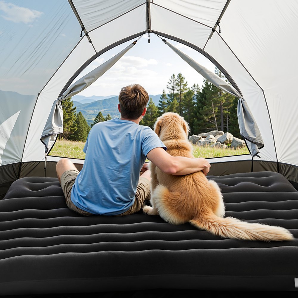 Car Air Mattress Inflatable Car Camping Travel Sleeping Bed SUV MPV Sedan