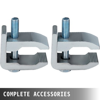 Heavy-Duty Compactor Tamper Pad with Mounting Clamps, 48.5 x 49 cm
