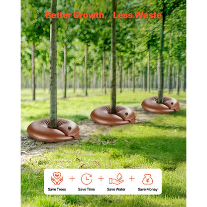 VEVOR Tree Watering Ring 4 Packs 16 Gallons Slow Release Tree Water Bag Durable