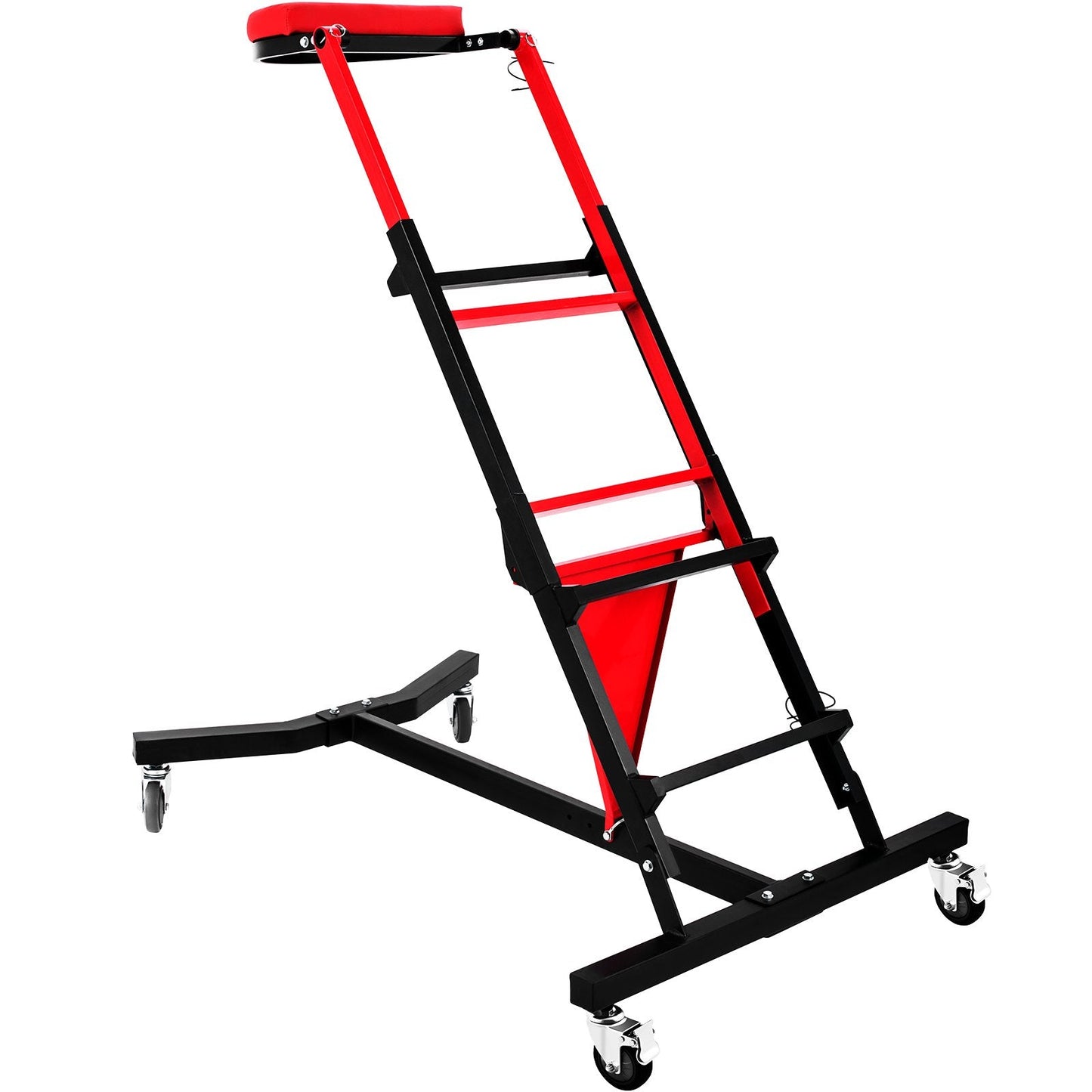 Foldable Engine Creeper with Adjustable Height for Garage or Workshop Use