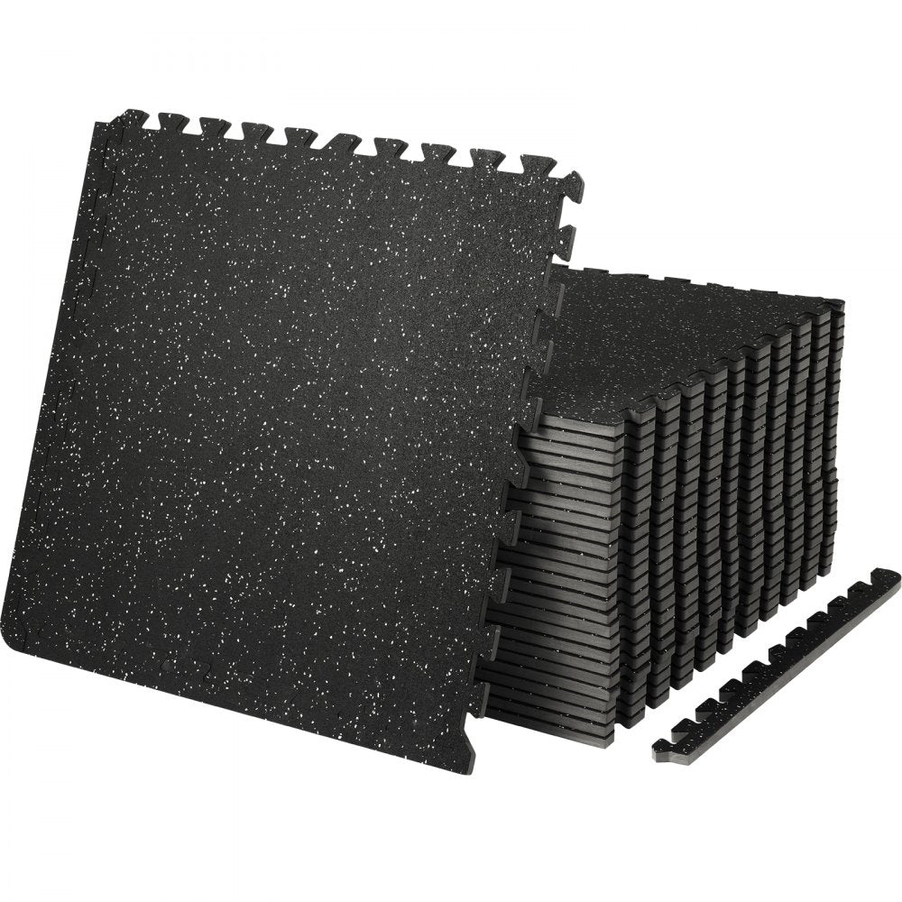 VEVOR EVA Interlocking Foam Floor Mats 0.56 in Thickened 25 Pcs Puzzle Tiles