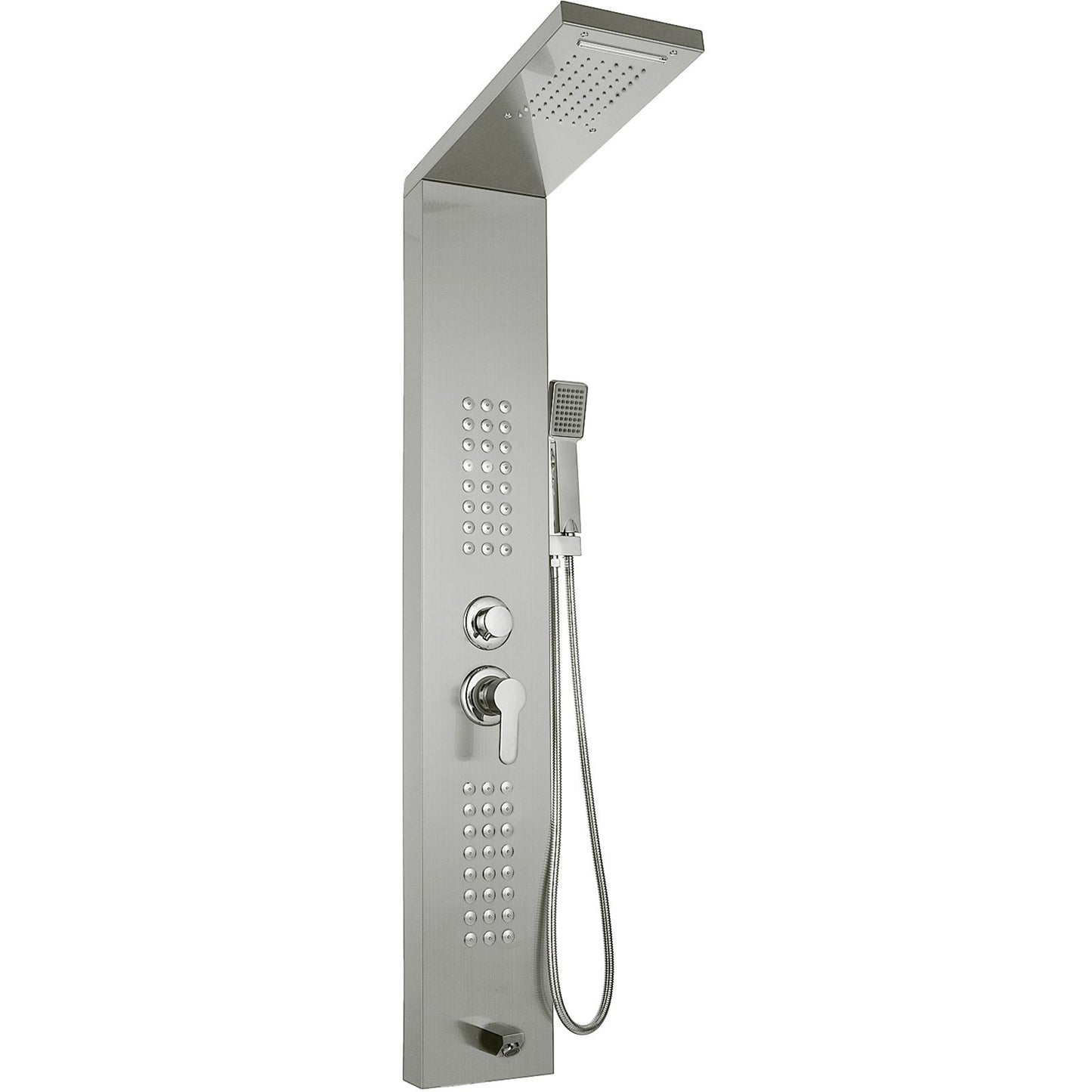 VEVOR 5 in 1 Shower Tower Panel fashion Stainless Steel with shower screen Bathroom