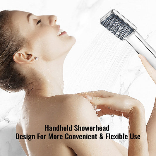 5-in-1 Stainless Steel Shower Panel with Handheld Head & Massage Jets