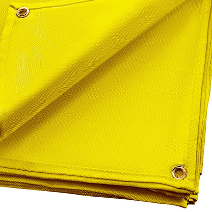 Gold Fire Retardant Fiberglass Welding Blanket, 2.4 x 3.05 m, with Carry Bag