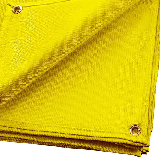 VEVOR 8 x 10 Ft Welding Blanket Gold Fiberglass Blanket Portable Fiberglass Fire