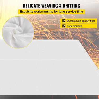 VEVOR Fire Blankets, 2 Pack Welding Blankets, 8' x 10'?Fire Suppression Blanket,