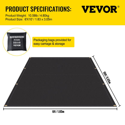 Fire Suppression Blanket 2-Pack, 1.83 x 3.05 m, 550°C, with Grommets