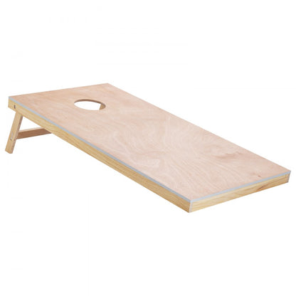 VEVOR 4x2ft Cornhole Set Portable Corn Hole Toss Game Board Wood with Carry Case