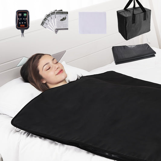 VEVOR Sauna Blanket for Detoxification, Portable Far Infrared Sauna for Home Relaxation,