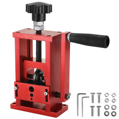 Adjustable Wire Stripping Machine for Copper Recycling, 1.5-20 mm, Red