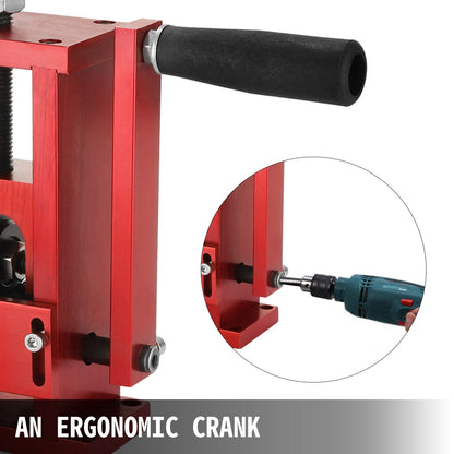 Adjustable Wire Stripping Machine for Copper Recycling, 1.5-20 mm, Red