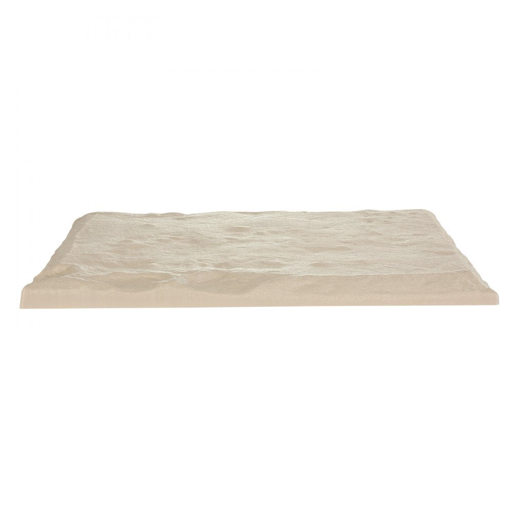 VEVOR Decorative Stepping Stones 8Pcs 39.5x39.5 cm Lawn Walkway Pavers Beige