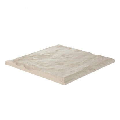 VEVOR Decorative Stepping Stones 8Pcs 39.5x39.5 cm Lawn Walkway Pavers Beige