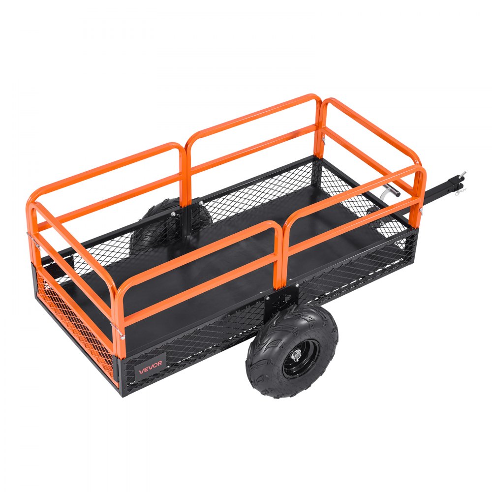 VEVOR Dump Trailer 725 kg 22 Cu. Ft Tow Behind Steel Garden Yard Trailer Cart