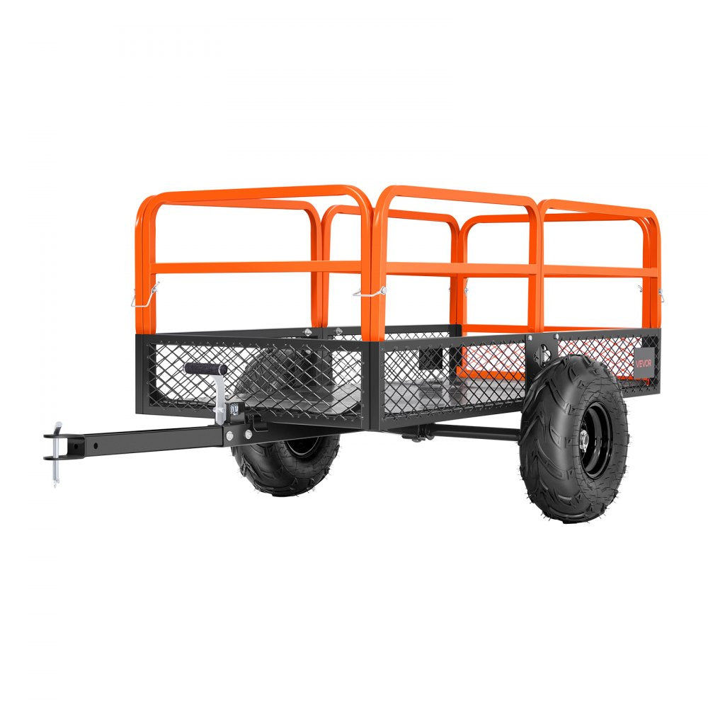 VEVOR Dump Trailer 725 kg 22 Cu. Ft Tow Behind Steel Garden Yard Trailer Cart