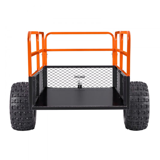 VEVOR Dump Trailer 800 kg 28 Cu. Ft Tow Behind Steel Garden Yard Trailer Cart