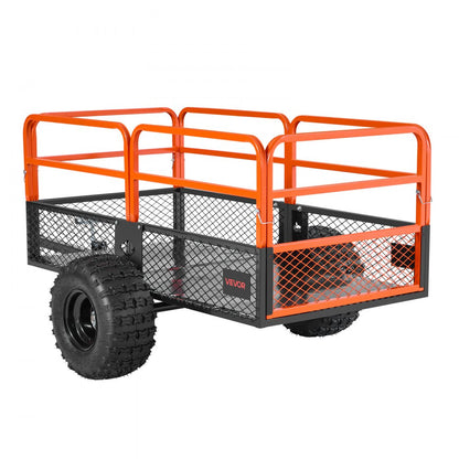 VEVOR Dump Trailer 800 kg 28 Cu. Ft Tow Behind Steel Garden Yard Trailer Cart