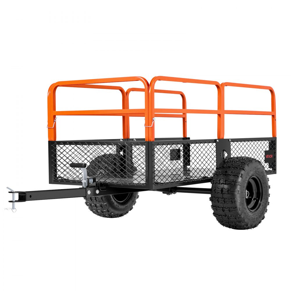 VEVOR Dump Trailer 800 kg 28 Cu. Ft Tow Behind Steel Garden Yard Trailer Cart