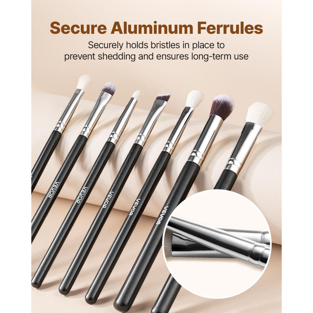 15PCS Makeup Brush Set for Foundation Blending Eyeshadow with Soft Bristle