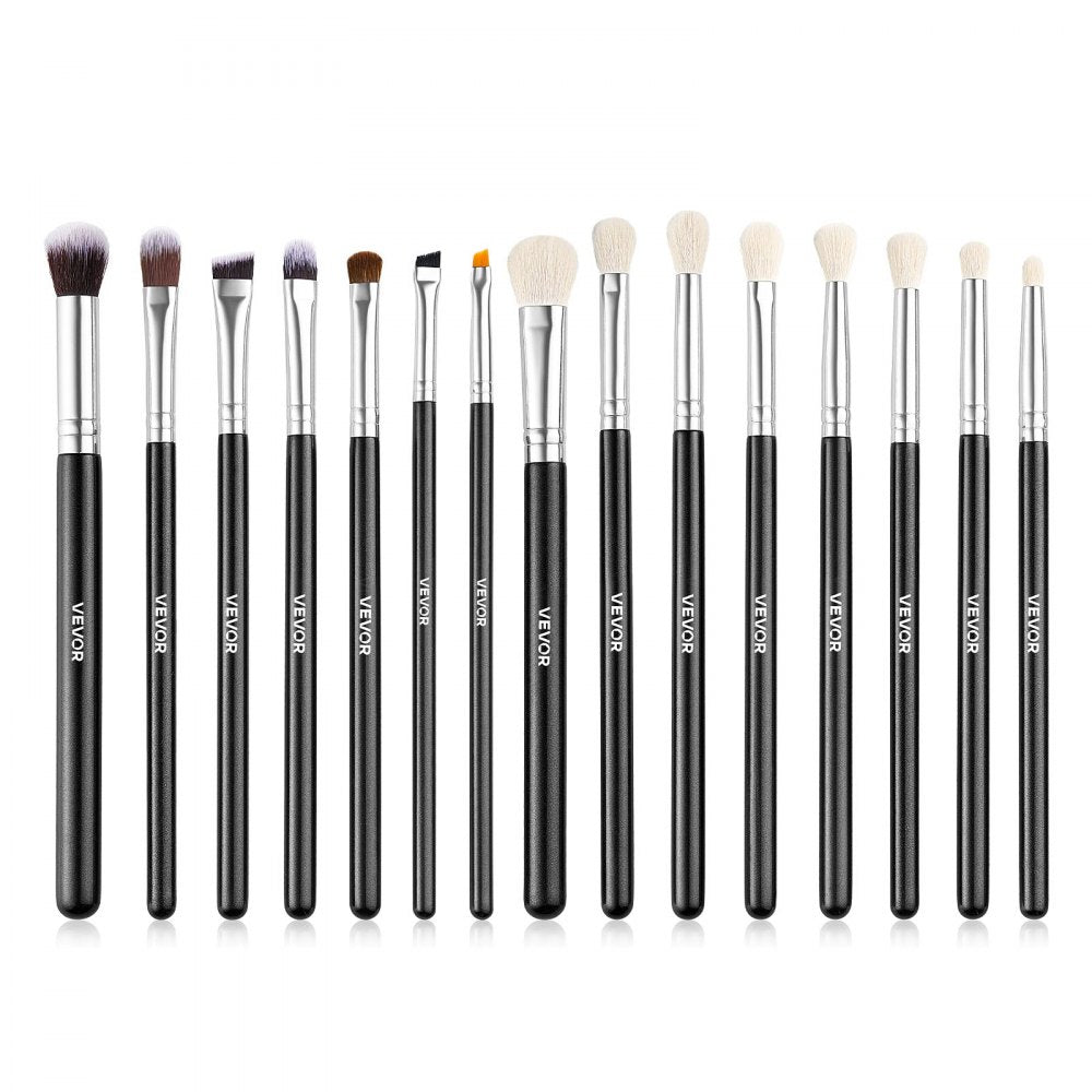 15PCS Makeup Brush Set for Foundation Blending Eyeshadow with Soft Bristle