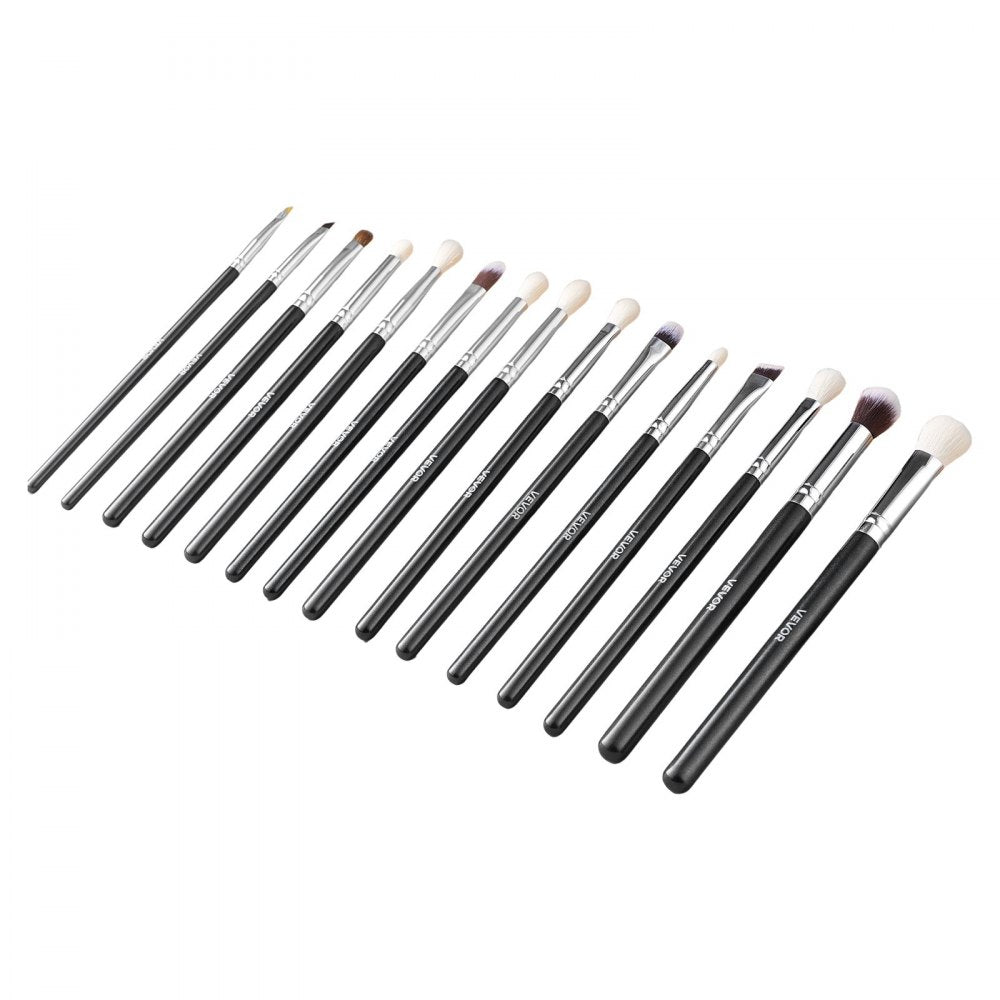 15PCS Makeup Brush Set for Foundation Blending Eyeshadow with Soft Bristle