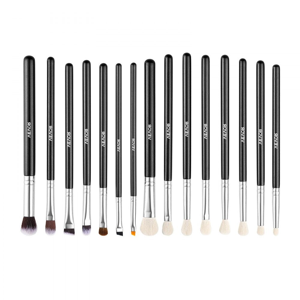 15PCS Makeup Brush Set for Foundation Blending Eyeshadow with Soft Bristle