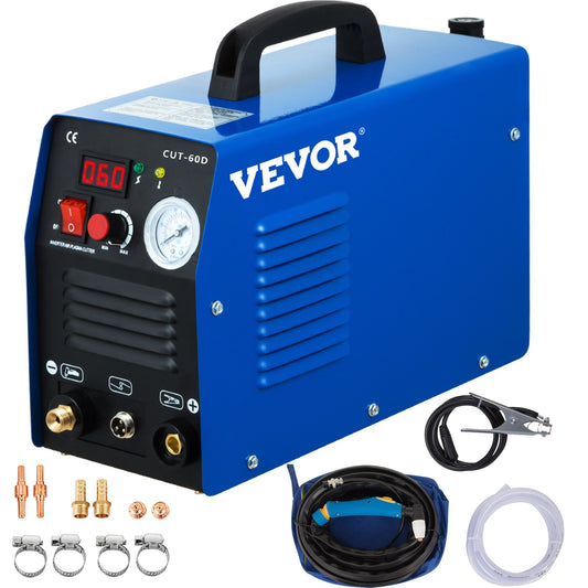 VEVOR ICUT60 Air Plasma Cutter 60A Inverter Plasma Cutting Machine 220V Touch