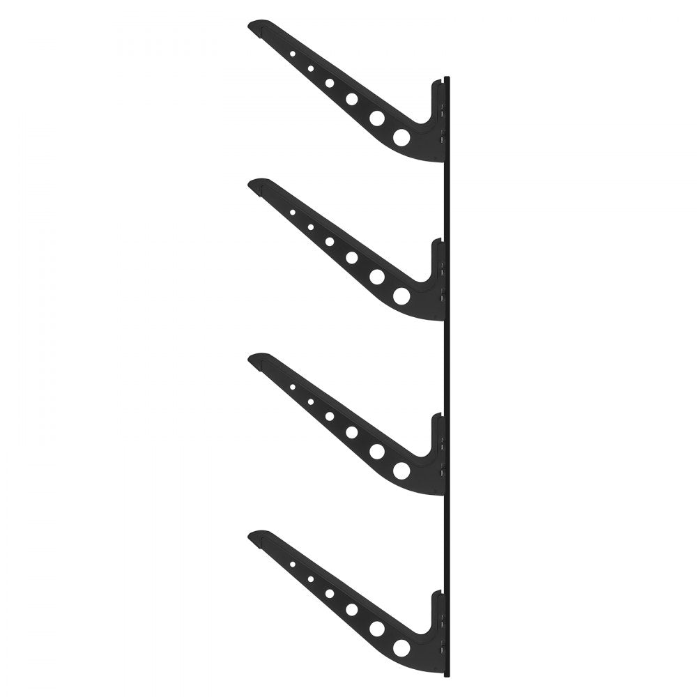 Surfboard Wall Mount 4 Tiers Horizontal Surfboard Rack for Storage Display