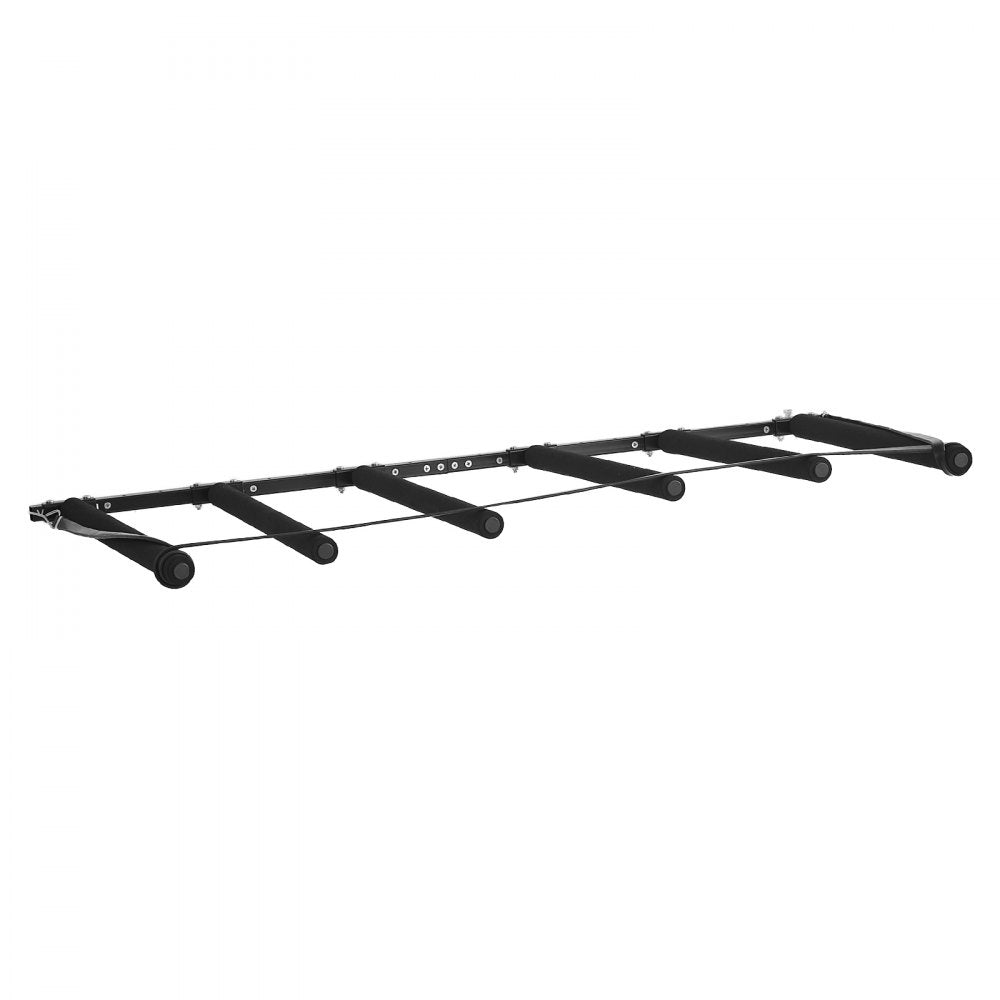 Surfboard Wall Mount 5 Tiers Vertical Surfboard Rack for Storage & Display