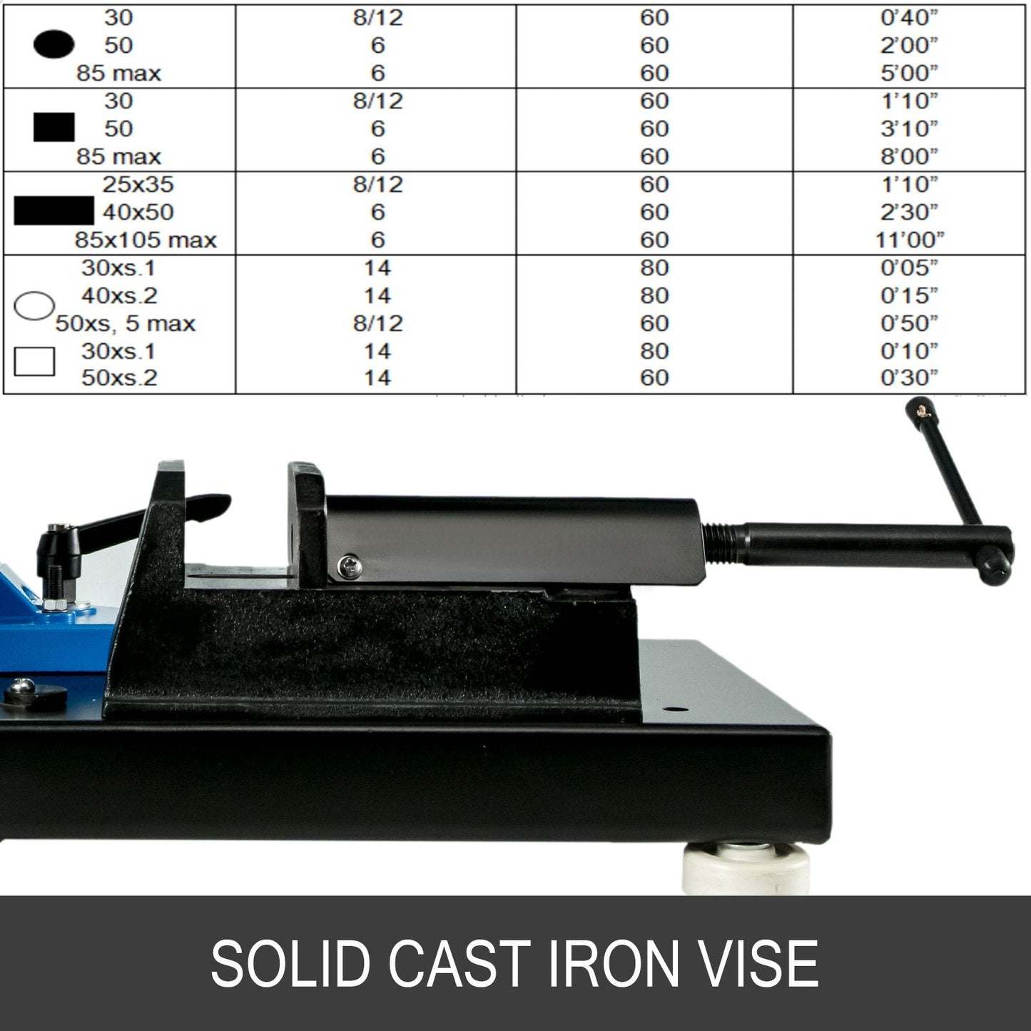 1000W Metal Bandsaw with Variable Speed & Ergonomic Design - 85mm Cutting Capacity
