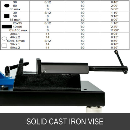1000W Metal Bandsaw with Variable Speed & Ergonomic Design - 85mm Cutting Capacity