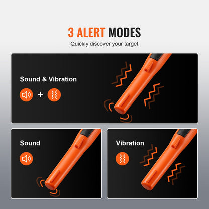 Pinpointer alarm grows louder near metal targets to help users locate treasures with greater precision