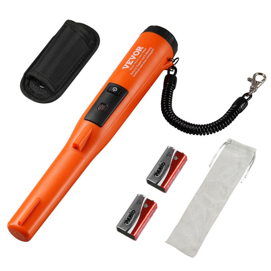 VEVOR Metal Detector Pinpointer, IP68 Fully Waterproof Handheld Pin Pointer Wand,