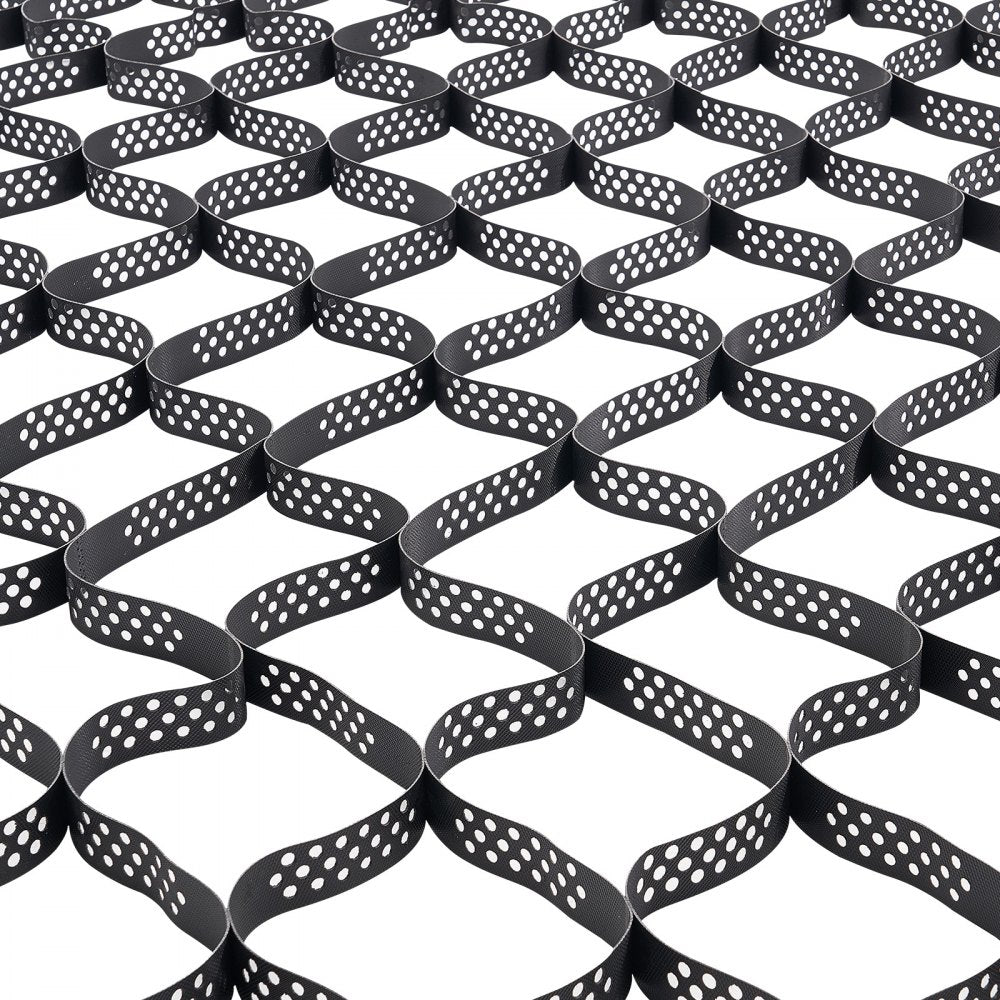 Ground Grid 2-Inch Depth Geocell Grid 16.4x6.5FT / 5000x1980mm for Gravel