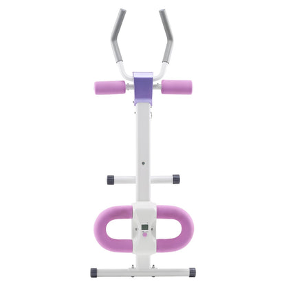 AB Workout Machine, Ab Workout Equipment at Home Gym, Core & Abdominal Trainers for Women, 330 lbs Weight Capacity Strength Training Ab Cruncher, Foldable Adjustable Fitness Exerciser