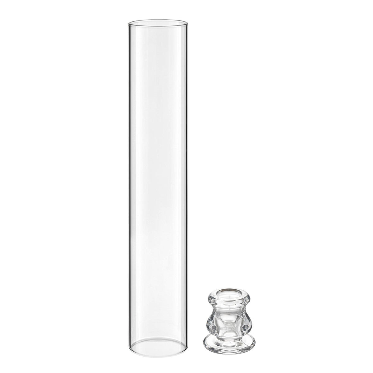 Hurricane Candle Holders Set of 36, Φ 65 x 350 mm Tall Clear Glass Cylinder Candleholder Sleeve, High Borosilicate Glass, Wind Protection for Wedding, Table Centerpiece, Party, Home Decor
