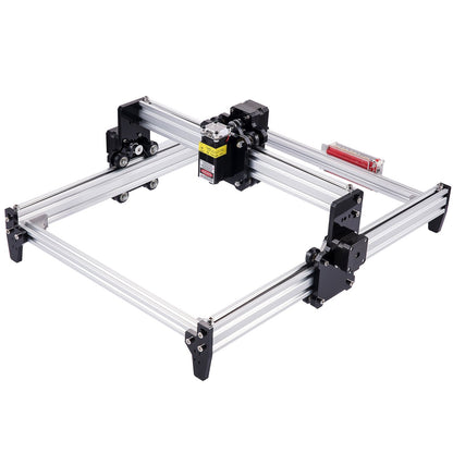 Compact CNC Router & Laser Engraver, 0.4 x 0.3m Area, GRBL Control, 15W Laser