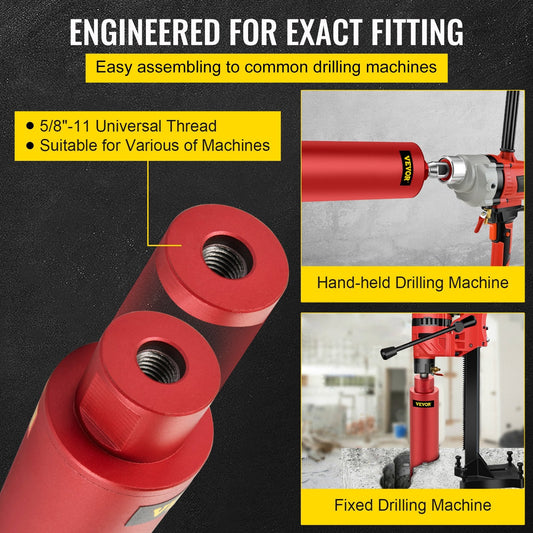 63mm Diamond Core Drill Bit for Concrete and Masonry, 0.4m Length, 3.6 kg