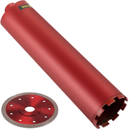 Premium 114mm Dry Diamond Core Drill for Concrete & Masonry (5.4 kg)