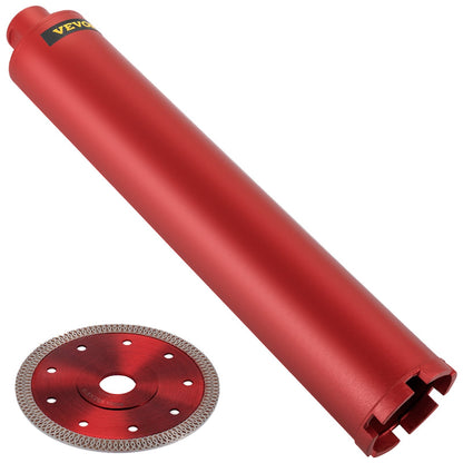 Dry Diamond Core Drill 76mm for Concrete, Masonry & Brick, 400mm Total Length