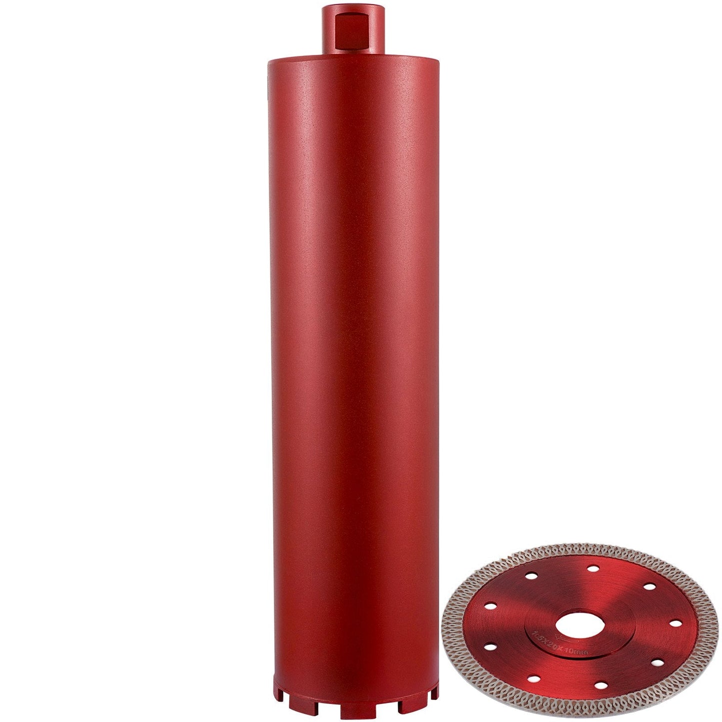 Premium 101mm Diamond Core Drill Bit for Concrete, 400mm Length, 5/8"-11 Thread
